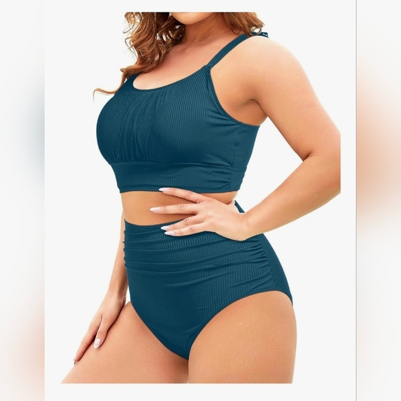 Tempt Me Plus Size 2 Piece Swimsuit #1064 - Picture 6 of 12